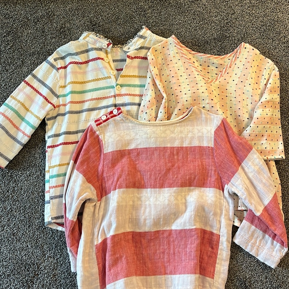 Ace & Jig three shirt lot! Must buy all, will not separate